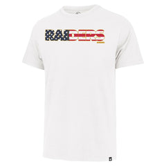 Las Vegas Raiders '47 Flag Script Franklin T-Shirt White - 47 brand
