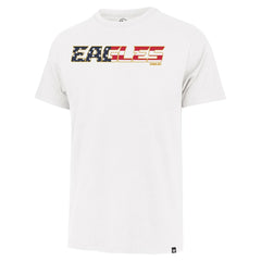 Philadelphia Eagles '47 Flag Script Franklin T-Shirt White - 47 brand