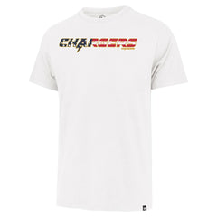 Los Angeles Chargers '47 Flag Script Franklin T-Shirt White - 47 brand