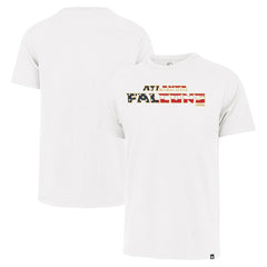 Atlanta Falcons '47 Flag Script Franklin T-Shirt White - 47 brand