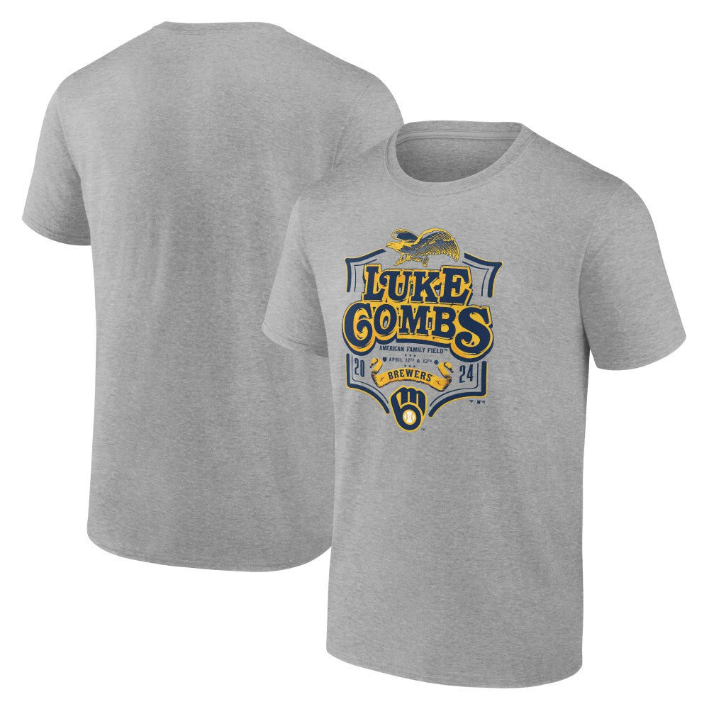 Luke Combs x Milwaukee Brewers Fanatics Graphic T-Shirt Lifestyle