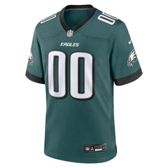 Philadelphia Eagles Custom Game Jersey Midnight Green - Nike