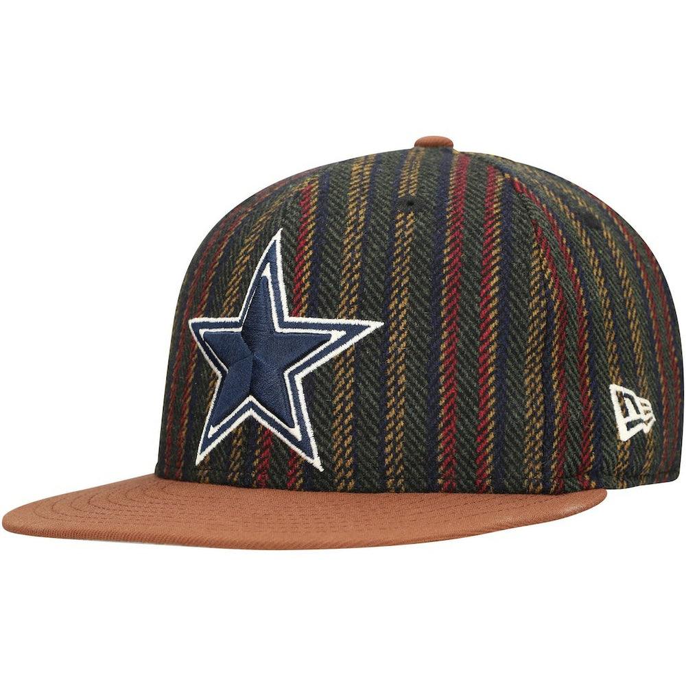 Dallas Cowboys New Era Vintage Herringbone 59FIFTY Fitted Hat - NFL