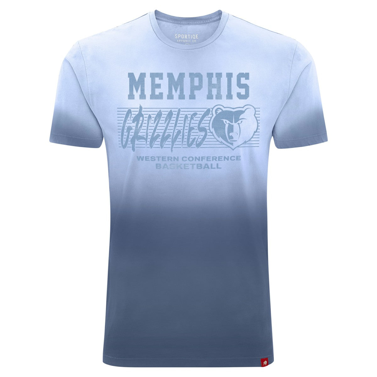 NBA - Memphis Grizzlies Sportiqe Unisex Bingham Sun-Fade T-Shirt - Navy