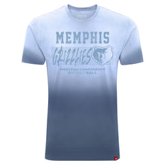 NBA - Memphis Grizzlies Sportiqe Unisex Bingham Sun-Fade T-Shirt - Navy