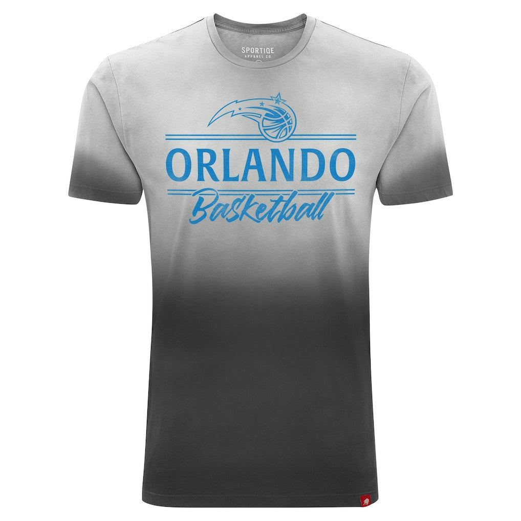 NBA - Orlando Magic Sportiqe Unisex Bingham Sun-Fade T-Shirt - Black