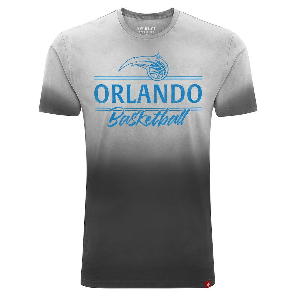 NBA - Orlando Magic Sportiqe Unisex Bingham Sun-Fade T-Shirt - Black