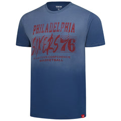 NBA - Philadelphia 76ers Sportiqe Unisex Bingham Sun-Fade T-Shirt - Royal