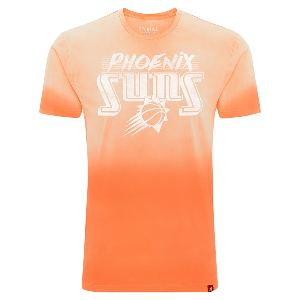 NBA - Phoenix Suns Sportiqe Unisex Bingham Sun-Fade T-Shirt - Orange
