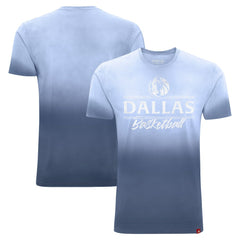 NBA - Dallas Mavericks Sportiqe Unisex Bingham Sun-Fade T-Shirt - Blue