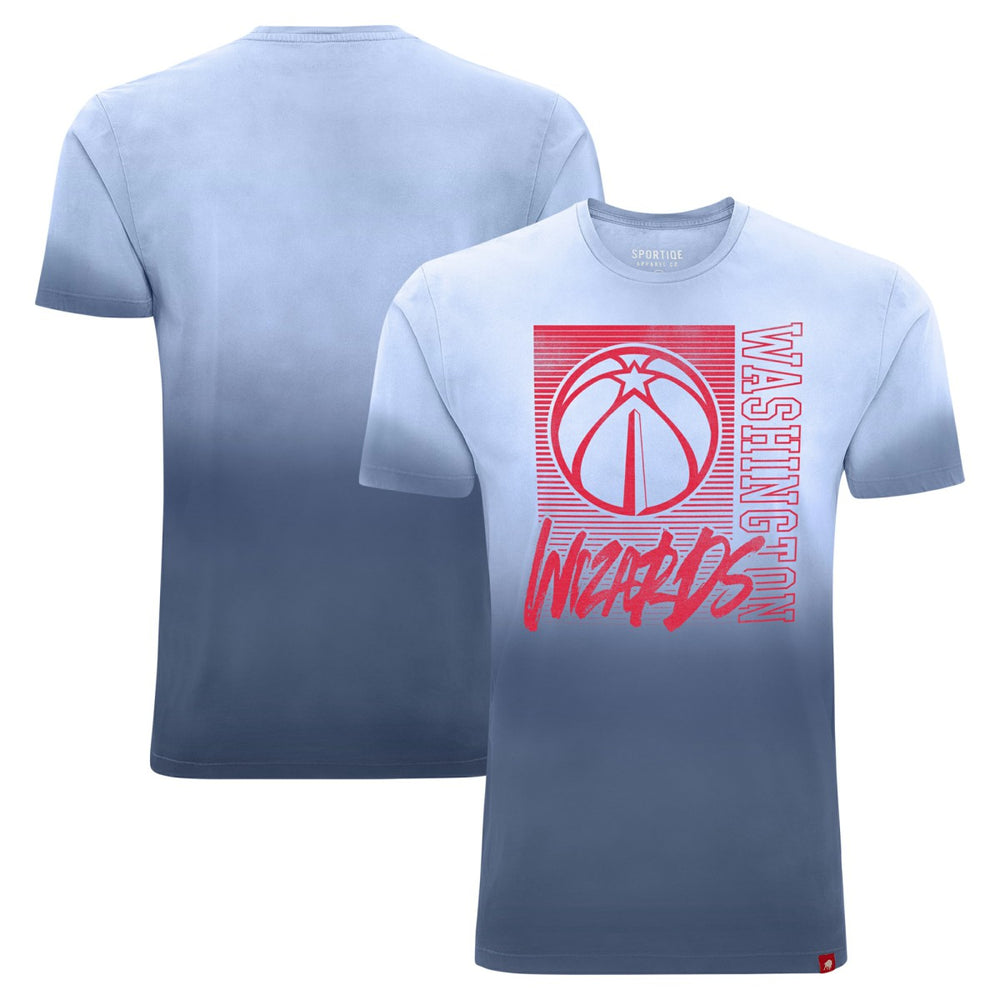 NBA - Washington Wizards Sportiqe Unisex Bingham Sun-Fade T-Shirt - Navy