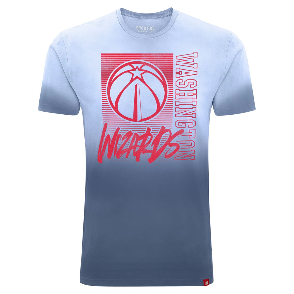 NBA - Washington Wizards Sportiqe Unisex Bingham Sun-Fade T-Shirt - Navy