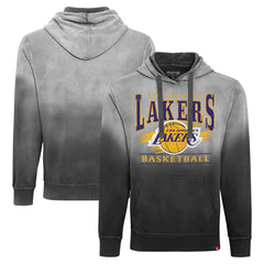 NBA - Los Angeles Lakers Sportiqe Unisex Blake Sun-Fade Pullover Hoodie - Black