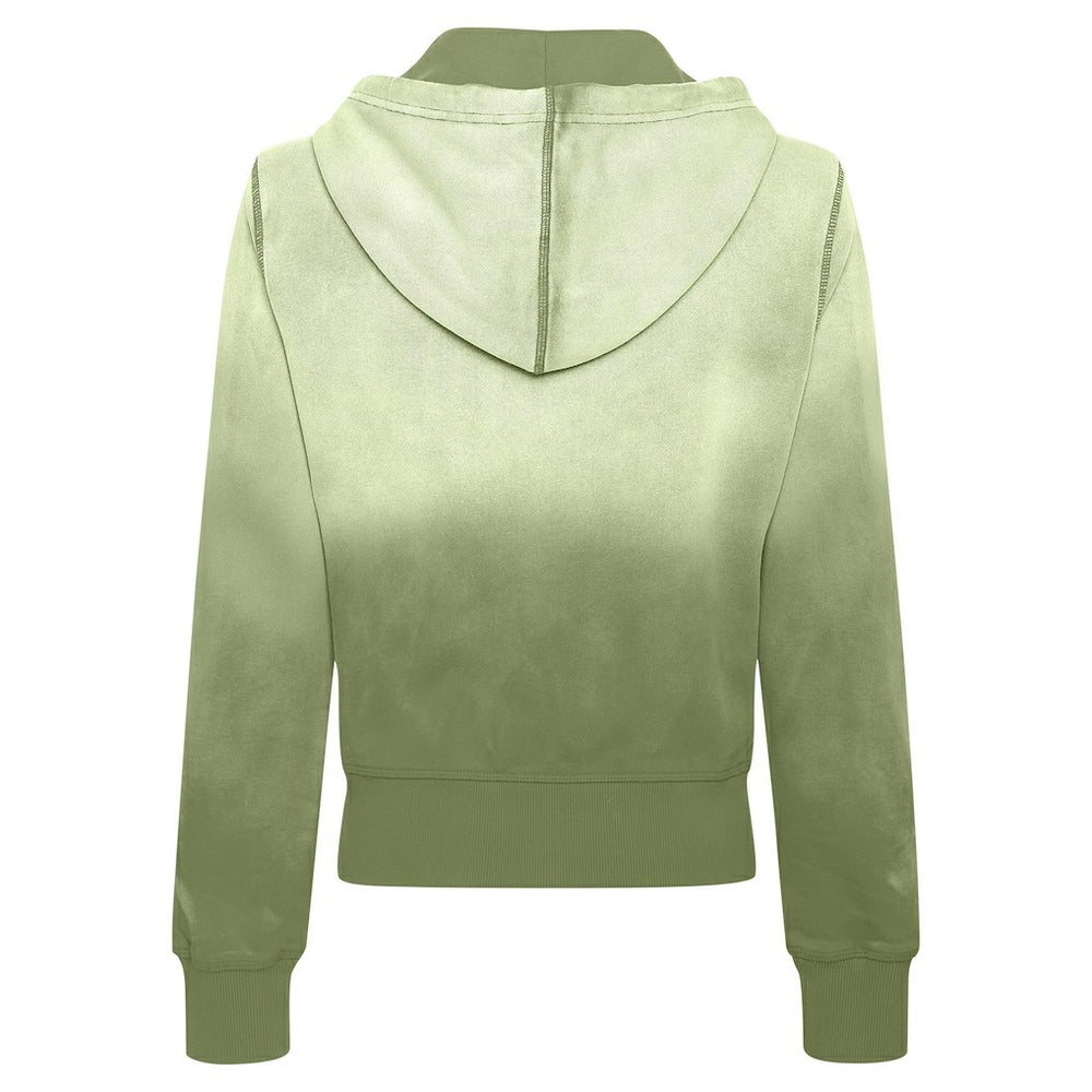 NBA - Boston Celtics Sportiqe Women's Carli Sun Fade Full-Zip Hoodie - Olive