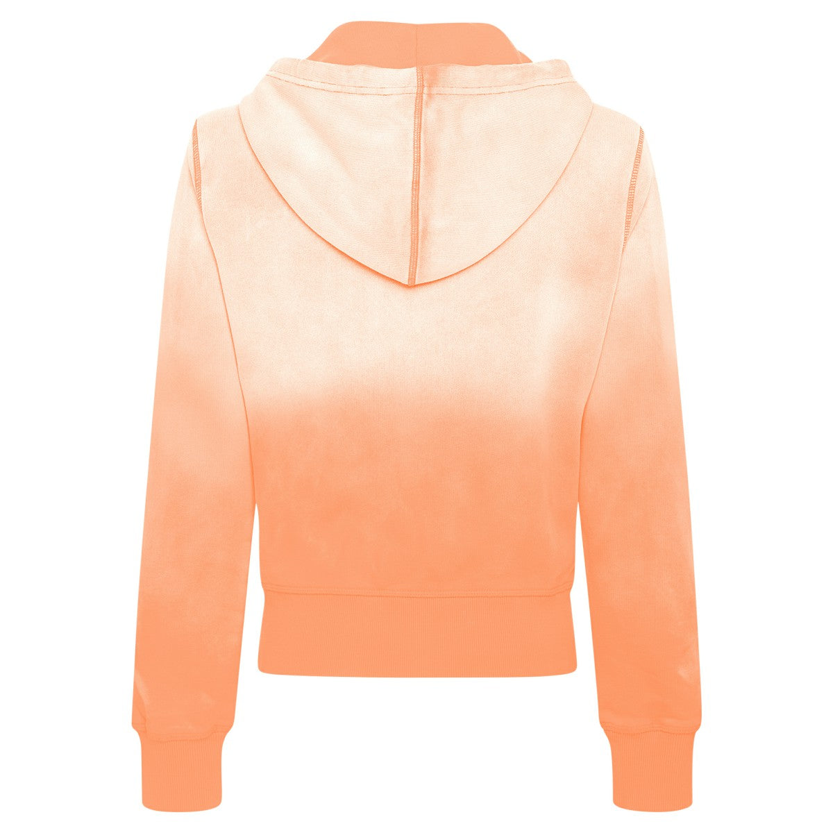NBA - Phoenix Suns Sportiqe Women's Carli Sun Fade Full-Zip Hoodie - Orange
