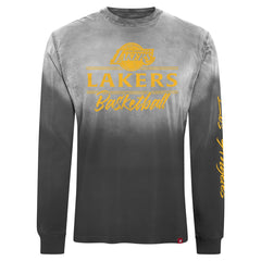 NBA - Los Angeles Lakers Sportiqe Unisex Mohave Sun-Dipped Long Sleeve T-Shirt - Black