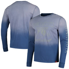 NBA - Minnesota Timberwolves Sportiqe Unisex Mohave Sun-Dipped Long Sleeve T-Shirt - Navy