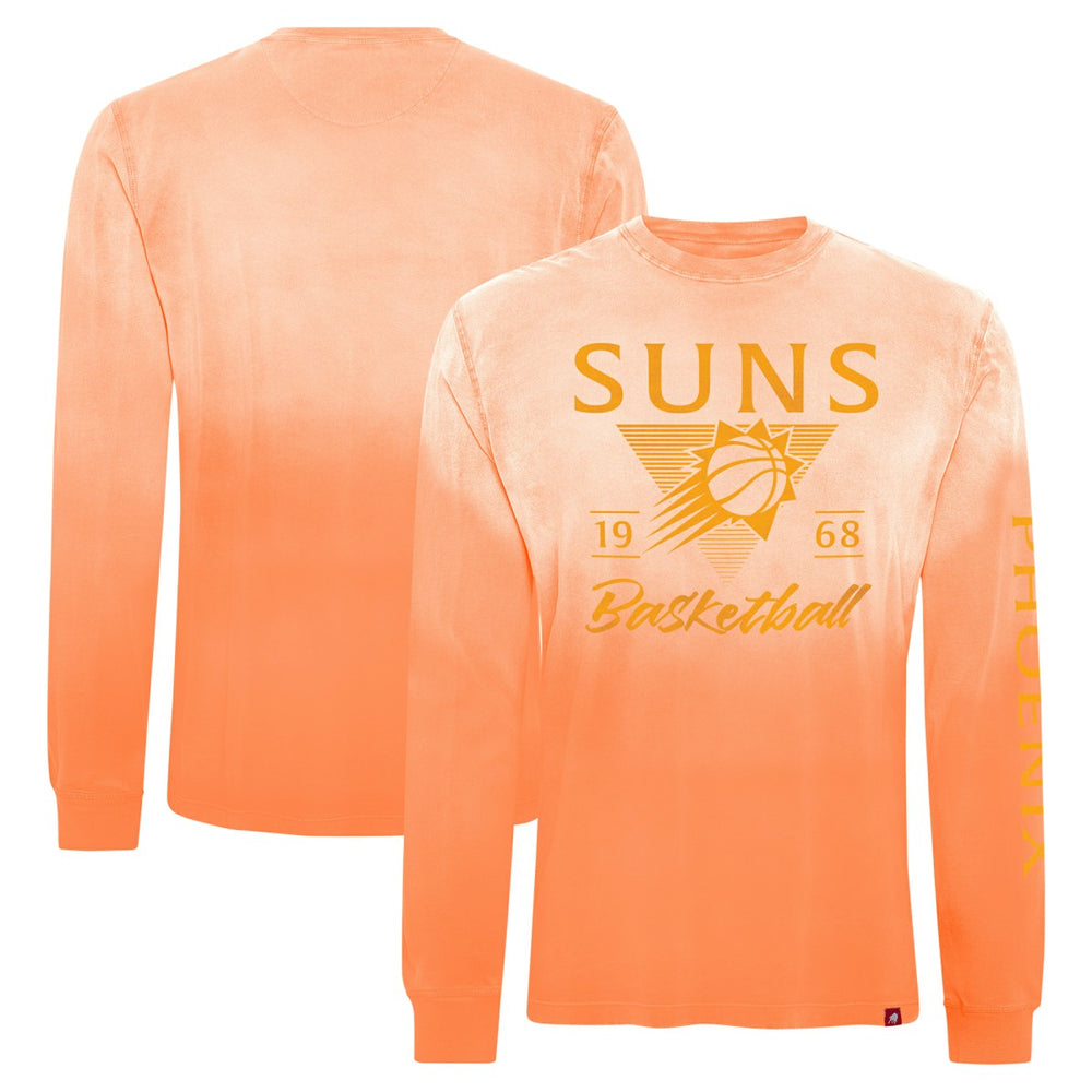 NBA - Phoenix Suns Sportiqe Unisex Mohave Sun-Dipped Long Sleeve T-Shirt - Orange
