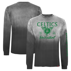 NBA - Boston Celtics Sportiqe Unisex Mohave Sun-Dipped Long Sleeve T-Shirt - Black