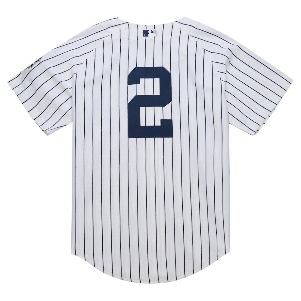Derek Jeter New York Yankees Mitchell & Ness 2014 Cooperstown Collection Authentic Throwback Jersey Clearance