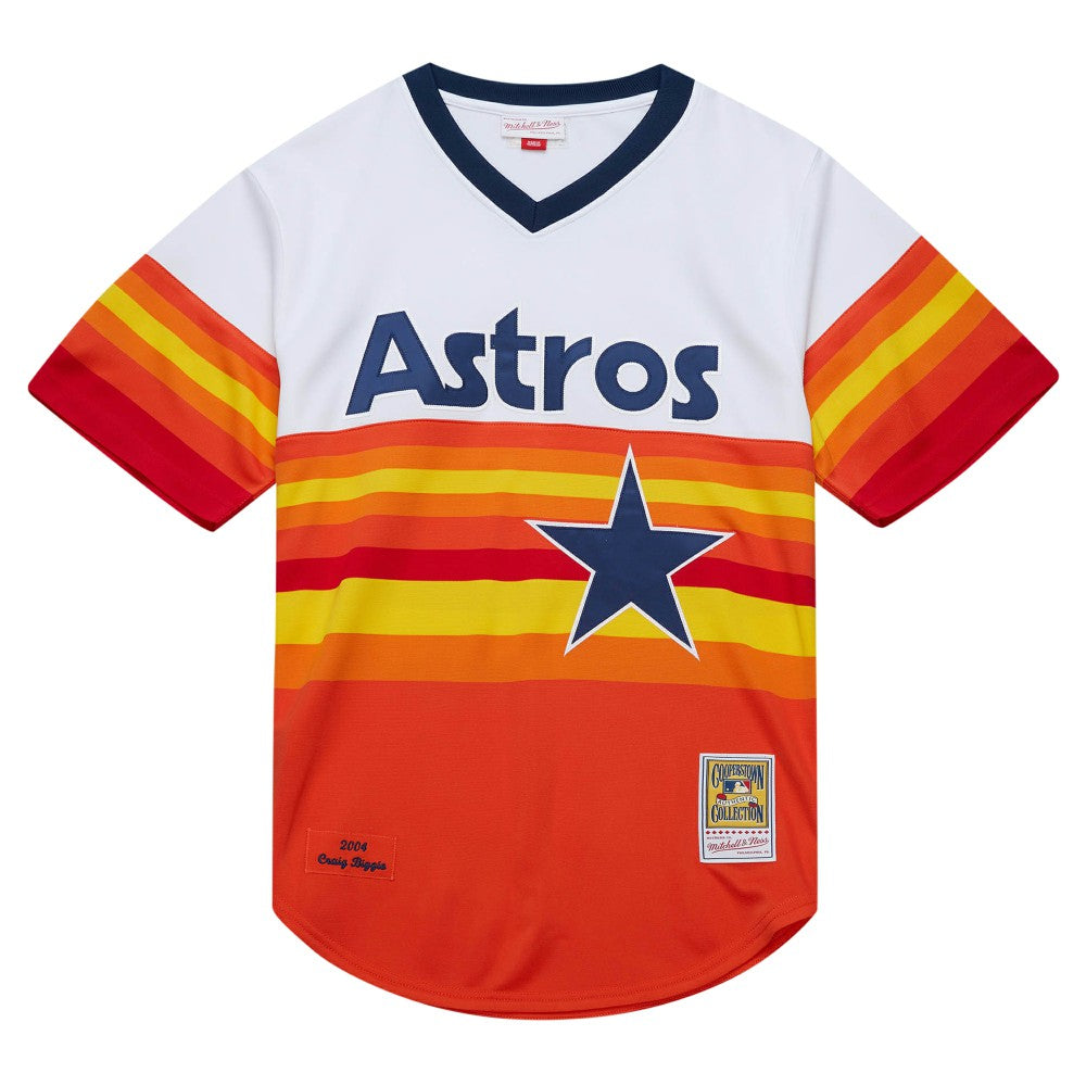 Craig Biggio Houston Astros Mitchell & Ness 2004 Cooperstown Collection Authentic Throwback Jersey Lifestyle