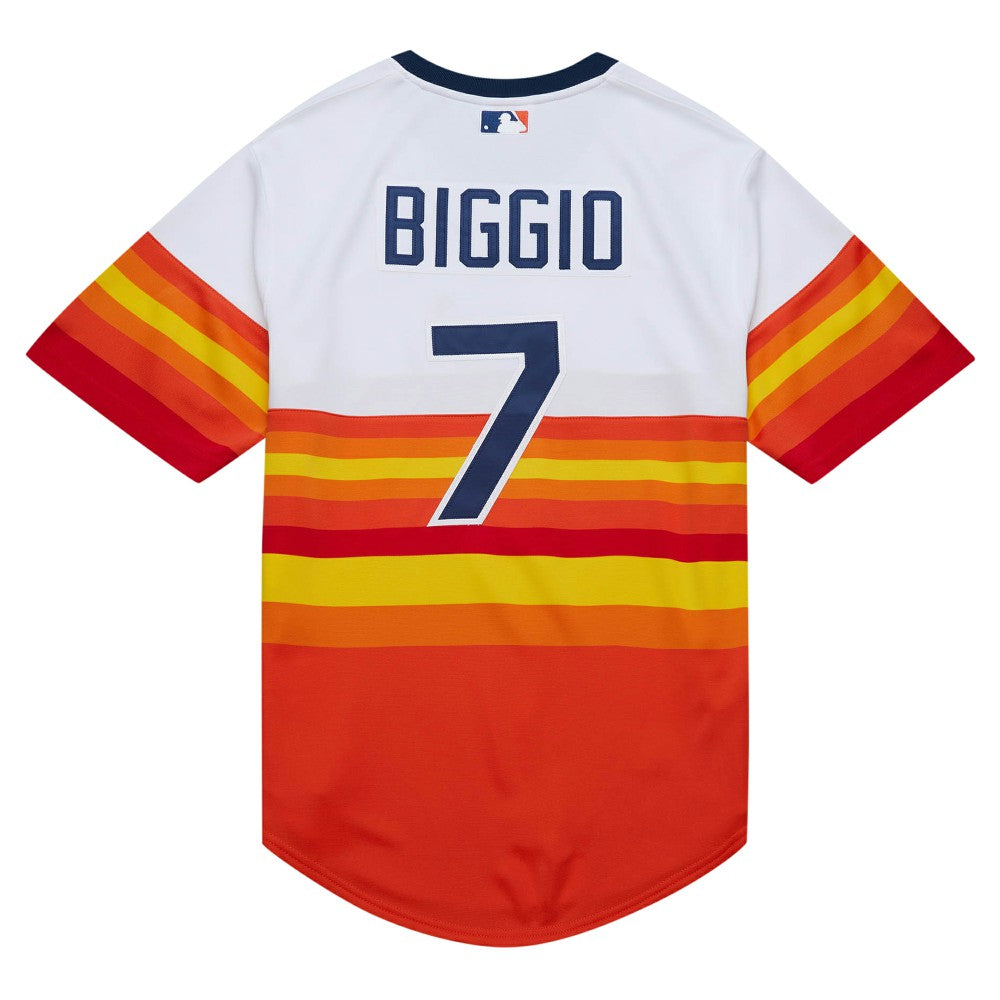 Craig Biggio Houston Astros Mitchell & Ness 2004 Cooperstown Collection Authentic Throwback Jersey Lifestyle