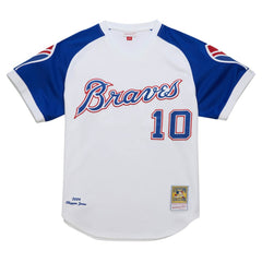 Chipper Jones Atlanta Braves Mitchell & Ness 2004 Cooperstown Collection Authentic Throwback Jersey Sale