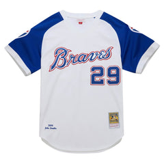John Smoltz Atlanta Braves Mitchell & Ness 2004 Cooperstown Collection Authentic Throwback Jersey for sale