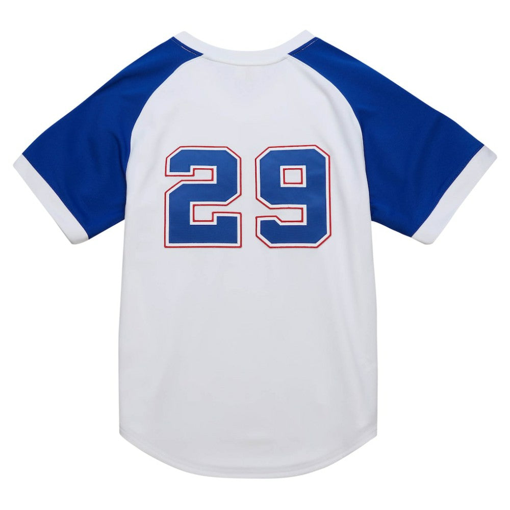 John Smoltz Atlanta Braves Mitchell & Ness 2004 Cooperstown Collection Authentic Throwback Jersey - White | MLB Jerseys