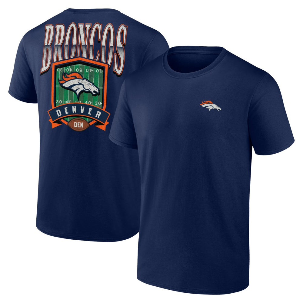 Denver Broncos Full Range T-Shirt Navy - NFL