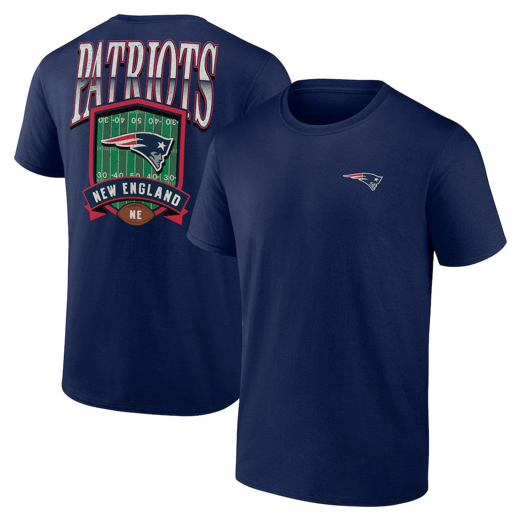 New England Patriots Full Range T-Shirt Navy - NFL