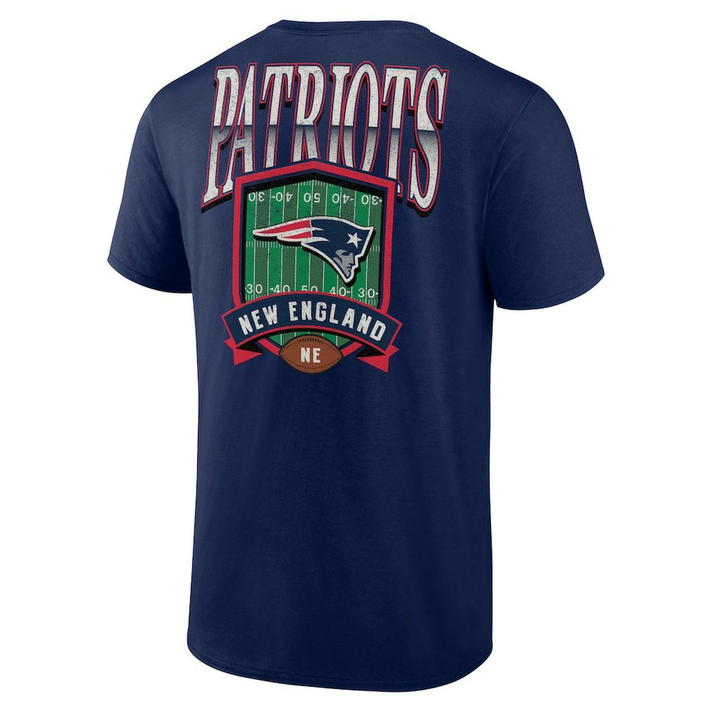 New England Patriots Full Range T-Shirt Navy - NFL