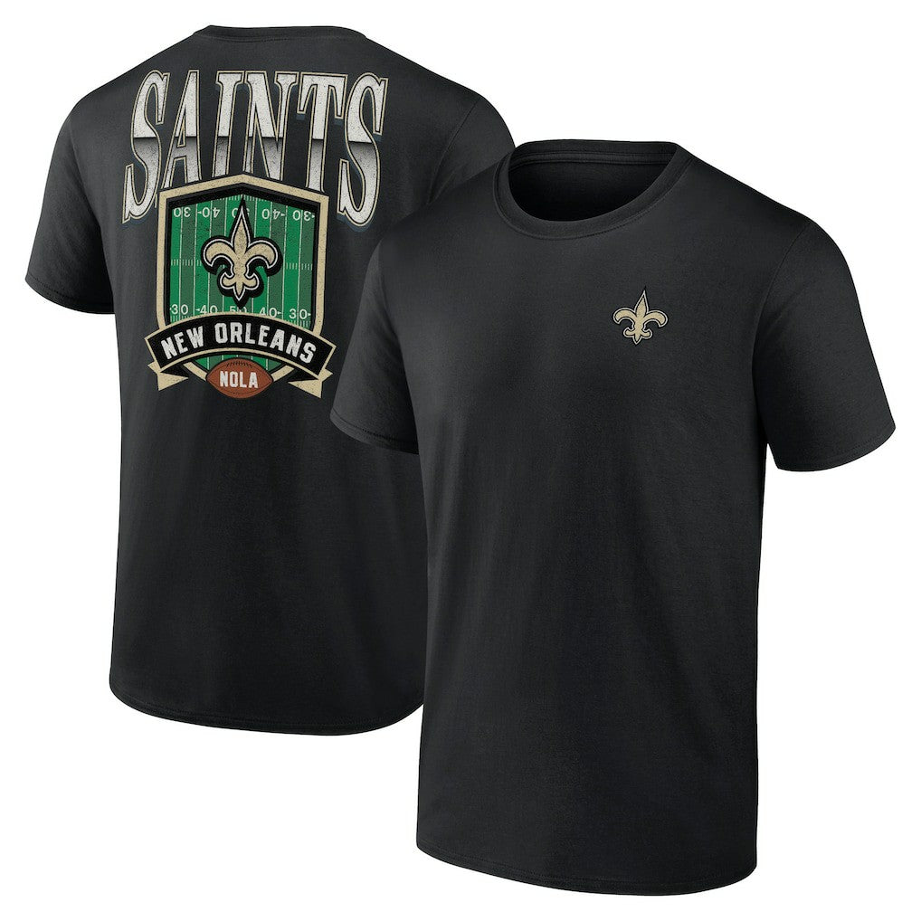 New Orleans Saints Full Range T-Shirt Black - NFL