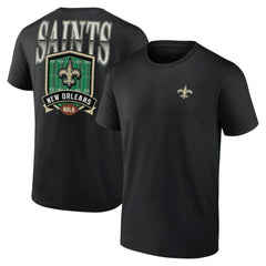 New Orleans Saints Full Range T-Shirt Black - NFL