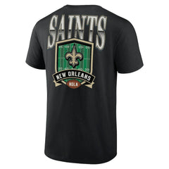 New Orleans Saints Full Range T-Shirt Black - NFL