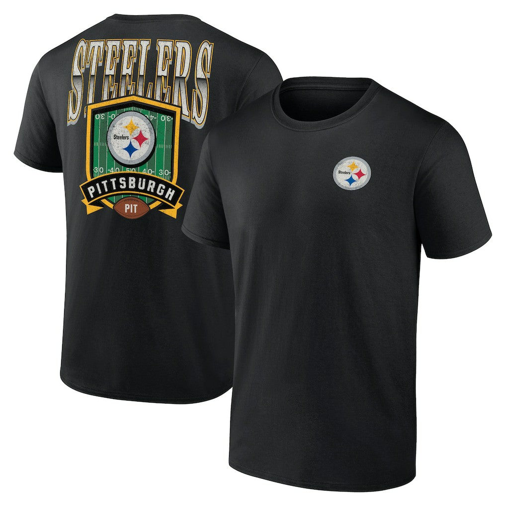 Pittsburgh Steelers Full Range T-Shirt Black - NFL