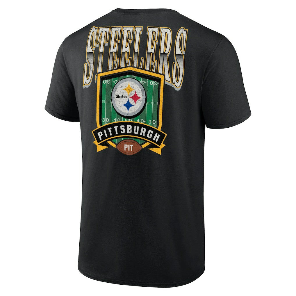 Pittsburgh Steelers Full Range T-Shirt Black - NFL