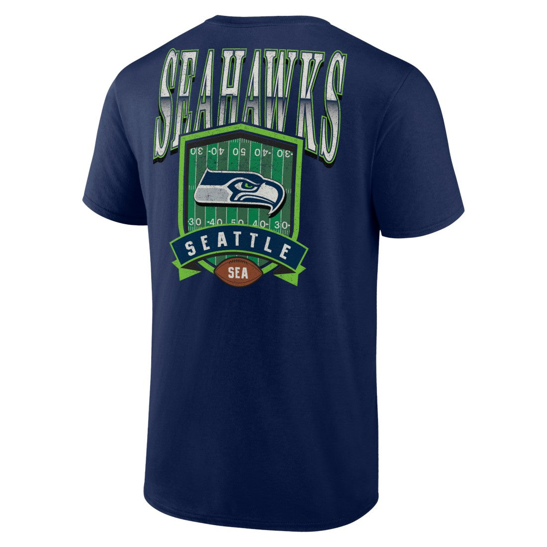 Seattle Seahawks Full Range T-Shirt College Navy - NFL