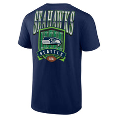 Seattle Seahawks Full Range T-Shirt College Navy - NFL