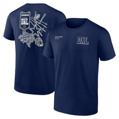 Dallas Cowboys Split Zone T-Shirt Navy - NFL