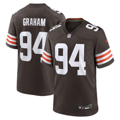 Mason Graham Cleveland Browns 2025 NFL Draft First Round Pick Game Jersey Brown - Nike
