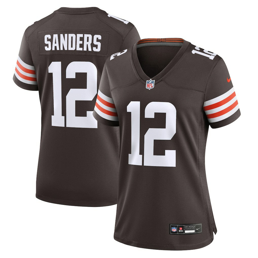 Shedeur Sanders Cleveland Browns Women's 2025 NFL Draft Game Jersey Brown - Nike