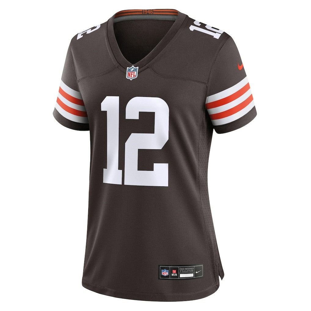 Shedeur Sanders Cleveland Browns Women's 2025 NFL Draft Game Jersey Brown - Nike