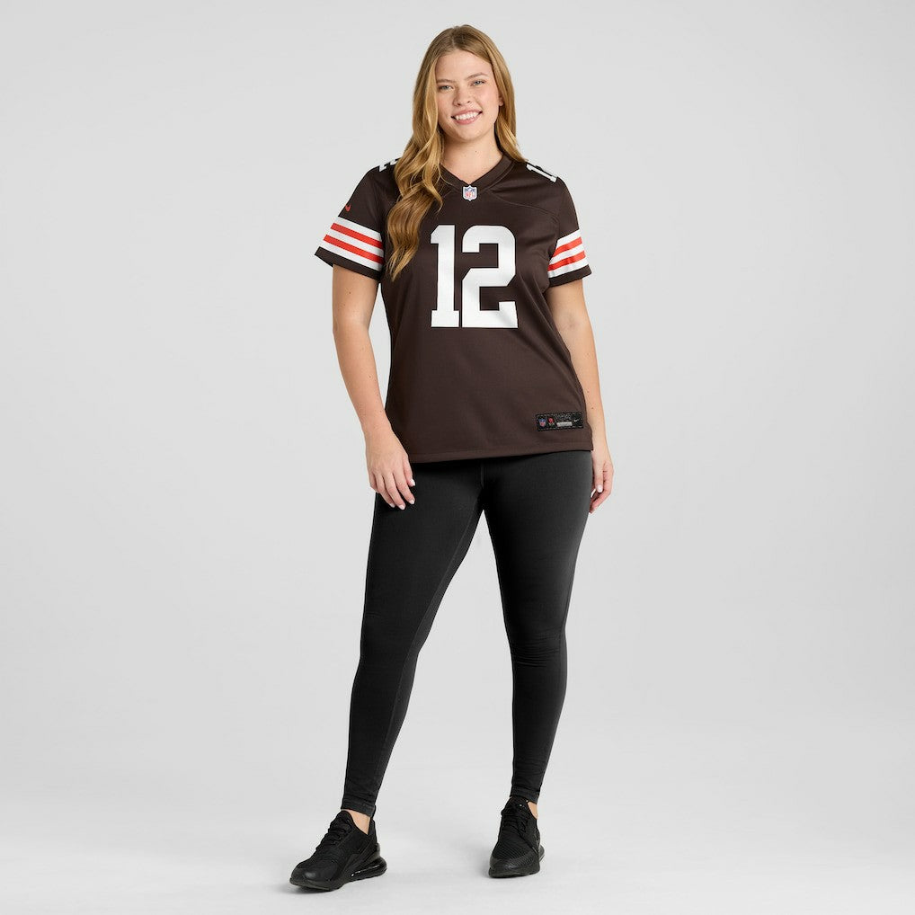 Shedeur Sanders Cleveland Browns Women's 2025 NFL Draft Game Jersey Brown - Nike