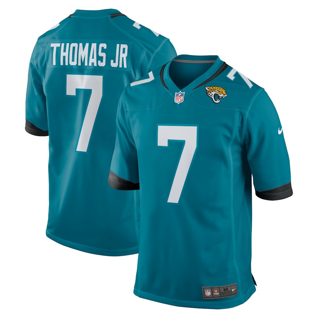 Brian Thomas Jr Jacksonville Jaguars Player Game Jersey Teal - Nike