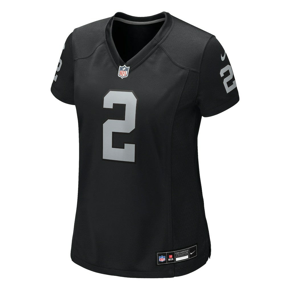 Ashton Jeanty Las Vegas Raiders Women's 2025 NFL Draft First Round Pick Team Game Jersey Black - Nike