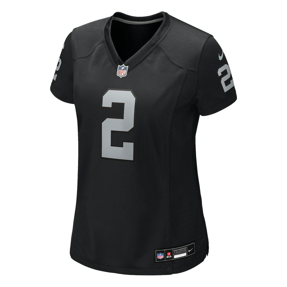 Ashton Jeanty Las Vegas Raiders Women's 2025 NFL Draft First Round Pick Team Game Jersey Black - Nike