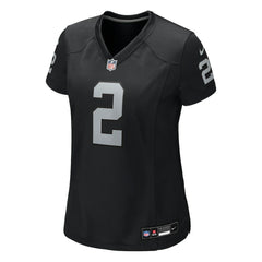 Ashton Jeanty Las Vegas Raiders Women's 2025 NFL Draft First Round Pick Team Game Jersey Black - Nike