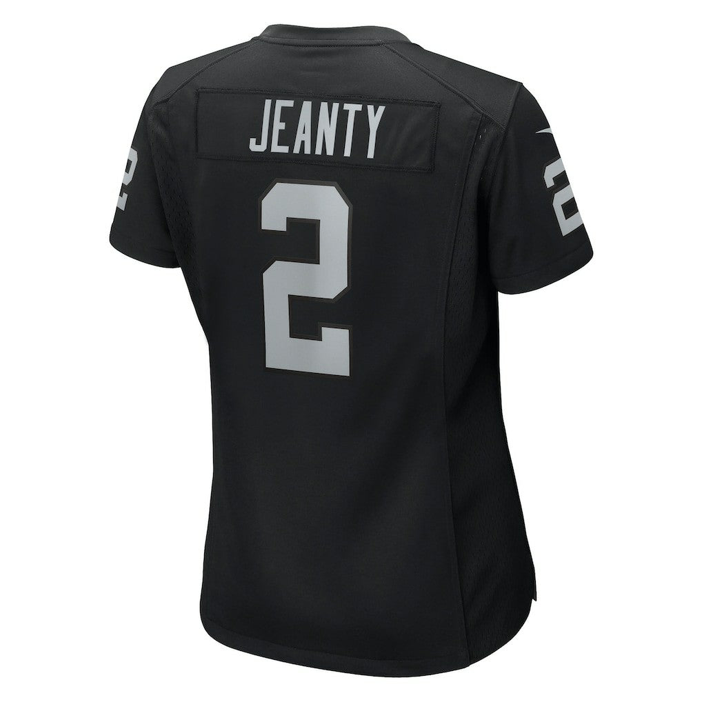 Ashton Jeanty Las Vegas Raiders Women's 2025 NFL Draft First Round Pick Team Game Jersey Black - Nike