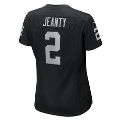 Ashton Jeanty Las Vegas Raiders Women's 2025 NFL Draft First Round Pick Team Game Jersey Black - Nike